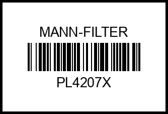 PL4207X Фильтр топливный pl4207x mann-filter – купить в Омске. Цены, характеристики, фото в интернет-магазине autotoot.ru