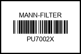 Фт MANN PU 7002 X Ford Focus II >05, C-Max 07-10, Galaxy II > 06, Mondeo IV >07 - all 1,8 pu7002x mann-filter – купить в Омске. Цены, характеристики, фото в интернет-магазине autotoot.ru