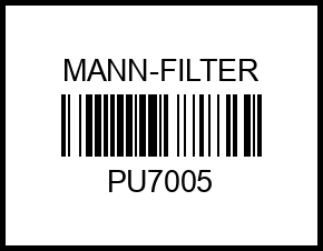 Фильтр топливный FIAT Doblo, Ducato 2007, Panda II, 500 L, 500 x pu7005 mann-filter – купить в Омске. Цены, характеристики, фото в интернет-магазине autotoot.ru