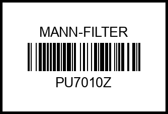 Фильтр топливный pu7010z mann-filter – купить в Омске. Цены, характеристики, фото в интернет-магазине autotoot.ru