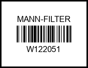 Фм MANN W 12 205/1 (CASE CONSTRUCTION, FIAT-ALLIS, HITACHI EX-Serie) (6 шт/уп) З w122051 mann-filter – купить в Омске. Цены, характеристики, фото в интернет-магазине autotoot.ru