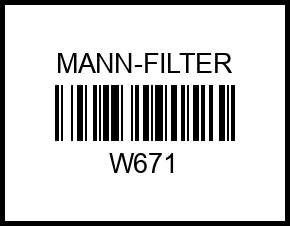 фильтр масляный!\ Mazda 323/626 1.3-2.0 81>, Subaru Libero/Justy 1.2 84> w671 mann-filter – купить в Омске. Цены, характеристики, фото в интернет-магазине autotoot.ru