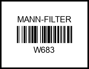 фильтр масляный!\ Toyota RAV-4 2.0 16V 94>/Corolla/Carina 1.3-2.0 80> w683 mann-filter – купить в Омске. Цены, характеристики, фото в интернет-магазине autotoot.ru