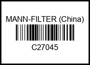 C27045 MANN-FILTER (China) Фильтр воздушный c27045 mann-filter%20(china) – купить в Омске. Цены, характеристики, фото в интернет-магазине autotoot.ru