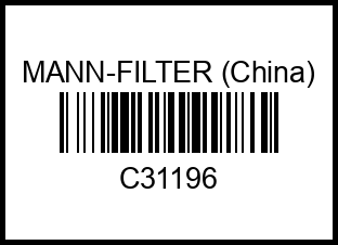 C31196 MANN-FILTER (China) Фильтр воздушный c31196 mann-filter%20(china) – купить в Омске. Цены, характеристики, фото в интернет-магазине autotoot.ru