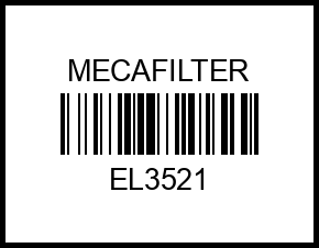 Фильтр воздушный el3521 mecafilter – купить в Омске. Цены, характеристики, фото в интернет-магазине autotoot.ru