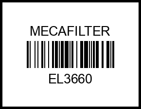 Фильтр воздушный el3660 mecafilter – купить в Омске. Цены, характеристики, фото в интернет-магазине autotoot.ru