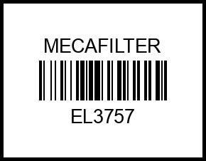 Фильтр воздушный el3757 mecafilter – купить в Омске. Цены, характеристики, фото в интернет-магазине autotoot.ru