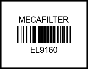 Фильтр воздушный el9160 mecafilter – купить в Омске. Цены, характеристики, фото в интернет-магазине autotoot.ru