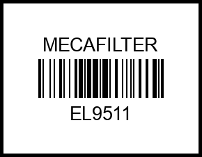 Фильтр воздушный el9511 mecafilter – купить в Омске. Цены, характеристики, фото в интернет-магазине autotoot.ru