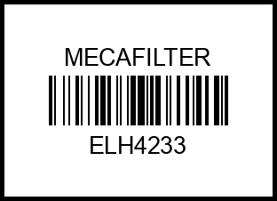Фильтр масляный elh4233 mecafilter – купить в Омске. Цены, характеристики, фото в интернет-магазине autotoot.ru