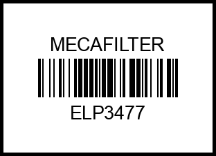 Фильтр воздушный elp3477 mecafilter – купить в Омске. Цены, характеристики, фото в интернет-магазине autotoot.ru