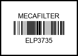 Фильтр воздушный elp3735 mecafilter – купить в Омске. Цены, характеристики, фото в интернет-магазине autotoot.ru
