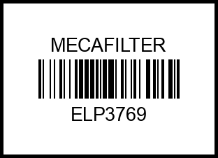 Фильтр воздушный elp3769 mecafilter – купить в Омске. Цены, характеристики, фото в интернет-магазине autotoot.ru