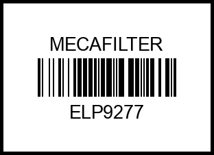 Фильтр воздушный elp9277 mecafilter – купить в Омске. Цены, характеристики, фото в интернет-магазине autotoot.ru