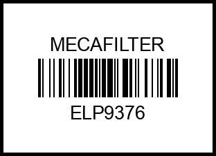 Фильтр воздушный elp9376 mecafilter – купить в Омске. Цены, характеристики, фото в интернет-магазине autotoot.ru