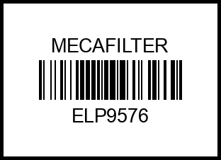 Фильтр воздушный elp9576 mecafilter – купить в Омске. Цены, характеристики, фото в интернет-магазине autotoot.ru