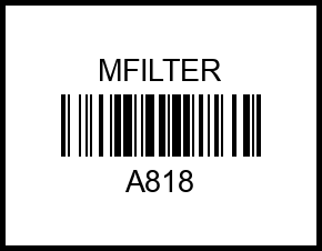 фильтр воздушный!\ BMW E38/E39/E46/E60/E65/E90/X3/X5 2.5D-3.0D 99> a818 mfilter – купить в Омске. Цены, характеристики, фото в интернет-магазине autotoot.ru