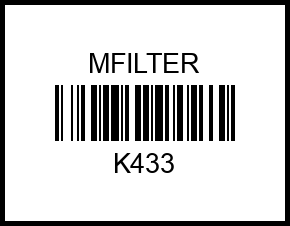 VW Transporter IV 1.9-2.8/D/TDI/VR6 09/90-04/03 k433 mfilter – купить в Омске. Цены, характеристики, фото в интернет-магазине autotoot.ru