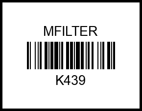 AUDI A4 2.5TDI 09/97-09/01/A6 2.5TDI 07/97-01/05/Allroad 2.5TDI 05/03-08/05.SKODA Superb 2.5TDI 02/02->.VW Passat 2.5TDI 07/98-05/05 k439 mfilter – купить в Омске. Цены, характеристики, фото в интернет-магазине autotoot.ru