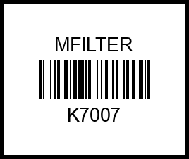 CITROEN BERLINGO/C3/C4/C5/C-ELYSEE//DS3/DS4/DS5/JUMPY, PEUGEOT 2008/206+/207/208/3008/308/4008/5008/508/EXPERT/PARTNER 1.4-1.6 06-> k7007 mfilter – купить в Омске. Цены, характеристики, фото в интернет-магазине autotoot.ru