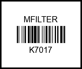 Chevrolet Cruze (2009-2016), Opel Astra J (2010>) k7017 mfilter – купить в Омске. Цены, характеристики, фото в интернет-магазине autotoot.ru