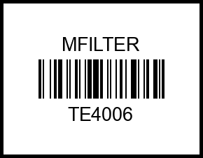 ALFA ROMEO / CADILLAC / FIAT / OPEL / SAAB / SUZUKI / te4006 mfilter – купить в Омске. Цены, характеристики, фото в интернет-магазине autotoot.ru