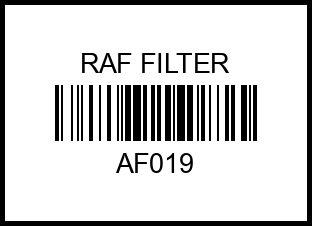 Фильтр воздушный RAF Filter AF019 af019 raf%20filter – купить в Омске. Цены, характеристики, фото в интернет-магазине autotoot.ru