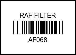 Фильтр воздушный RAF Filter AF068 af068 raf%20filter – купить в Омске. Цены, характеристики, фото в интернет-магазине autotoot.ru