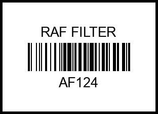 Фильтр воздушный RAF Filter AF124 (аналог RST8W0133843C) af124 raf%20filter – купить в Омске. Цены, характеристики, фото в интернет-магазине autotoot.ru
