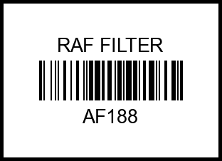 Фильтр воздушный RAF Filter AF188 af188 raf%20filter – купить в Омске. Цены, характеристики, фото в интернет-магазине autotoot.ru