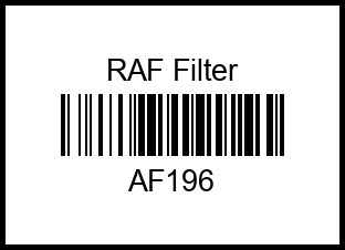 Фильтр воздушный af196 raf%20filter – купить в Омске. Цены, характеристики, фото в интернет-магазине autotoot.ru
