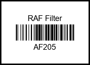 Фильтр воздушный af205 raf%20filter – купить в Омске. Цены, характеристики, фото в интернет-магазине autotoot.ru