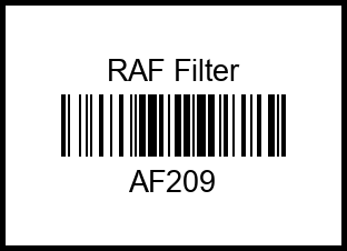 Фильтр воздушный af209 raf%20filter – купить в Омске. Цены, характеристики, фото в интернет-магазине autotoot.ru