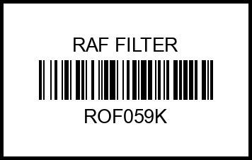 Фильтр масляный RAF Filter ROF059K rof059k raf%20filter – купить в Омске. Цены, характеристики, фото в интернет-магазине autotoot.ru
