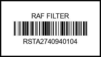 Фильтр воздушный rsta2740940104 raf%20filter – купить в Омске. Цены, характеристики, фото в интернет-магазине autotoot.ru