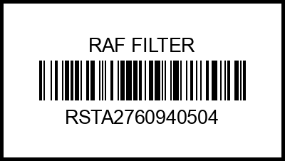 Фильтр воздушный rsta2760940504 raf%20filter – купить в Омске. Цены, характеристики, фото в интернет-магазине autotoot.ru