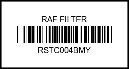 Фильтр салона угольный RAF Filter RSTC004BMY rstc004bmy raf%20filter – купить в Омске. Цены, характеристики, фото в интернет-магазине autotoot.ru