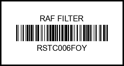 Фильтр салона угольный RAF Filter RSTC006FOY rstc006foy raf%20filter – купить в Омске. Цены, характеристики, фото в интернет-магазине autotoot.ru