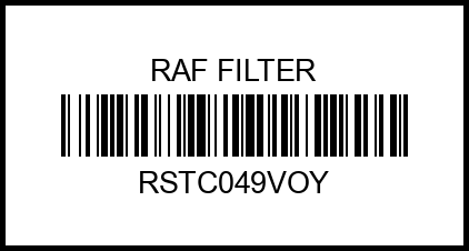 Фильтр салона угольный RAF Filter RSTC049VOY rstc049voy raf%20filter – купить в Омске. Цены, характеристики, фото в интернет-магазине autotoot.ru