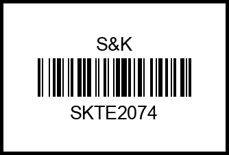CITROEN C4 2004->/Saxo 1996-2003/Xantia 1993-2003, PEUGEOT 106 1991->/206 1998->/307 2000->/605 ->1999 skte2074 s&k – купить в Омске. Цены, характеристики, фото в интернет-магазине autotoot.ru