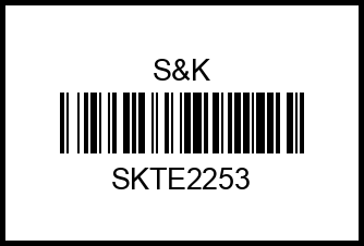 HYUNDAI Solaris 2017->, KIA Rio 2017-> skte2253 s&k – купить в Омске. Цены, характеристики, фото в интернет-магазине autotoot.ru