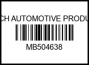 Датчик воды топливного фильтра 4D56 MB504638 MITSUBISHI mb504638 touch%20automotive%20products – купить в Омске. Цены, характеристики, фото в интернет-магазине autotoot.ru