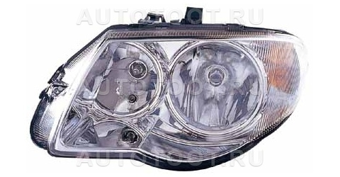 Фара левая (с электрокорректором) -4331105LLDEM Depo для DODGE CARAVAN, PLYMOUTH VOYAGER