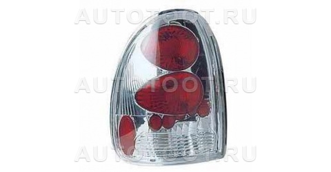 Фонарь задний левый+правый (комплект, тюнинг, внутри хром) -  для DODGE CARAVAN