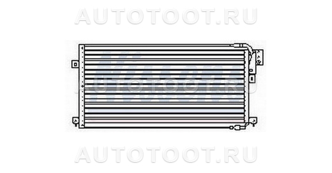 Радиатор кондиционера -  для DODGE CARAVAN