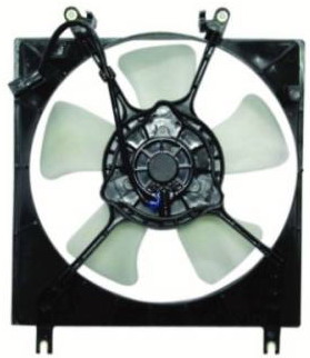 Дифузор радиатора охлаждения в сборе (мотор+ вентилятор+ рамка)