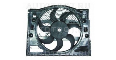 Диффузор радиатора кондиционера в сборе (мотор+рамка+вентилятор) - BME4698940 BodyParts для BMW 3SERIES