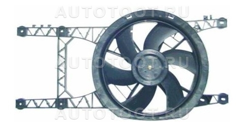 Мотор+вентилятор радиатора охлаждения АТ (с корпусом, без кондиционера) - RNLAG95922 BodyParts для RENAULT LAGUNA