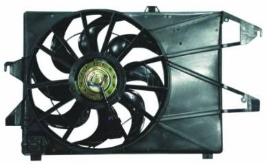 Мотор+вентилятор радиатора кондиционера с корпусом MT